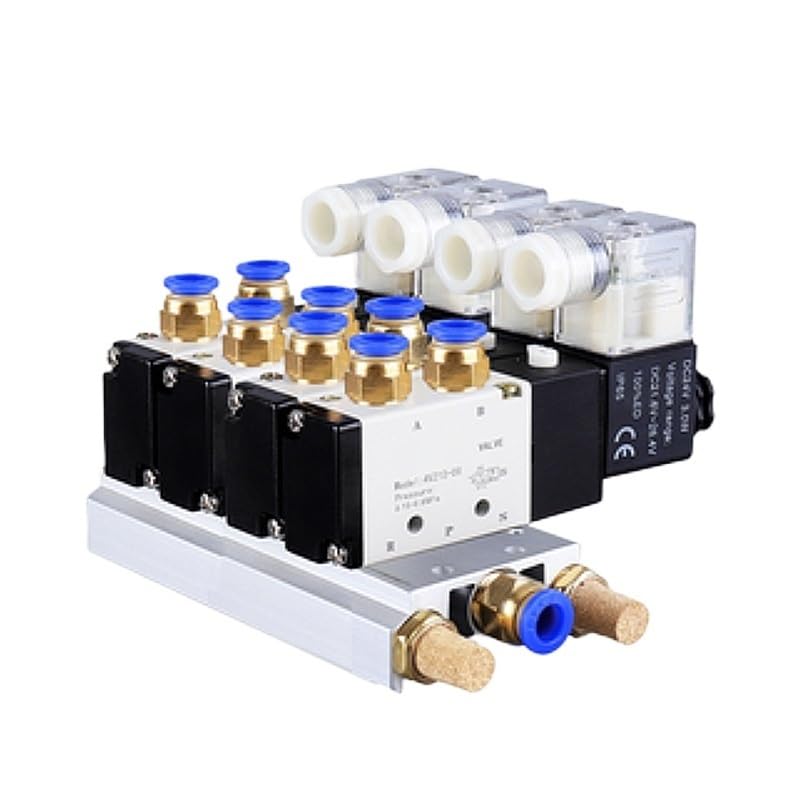 Électrovannes pneumatiques 4V210-08-4F pour résoudre les pertes de pression de gaz