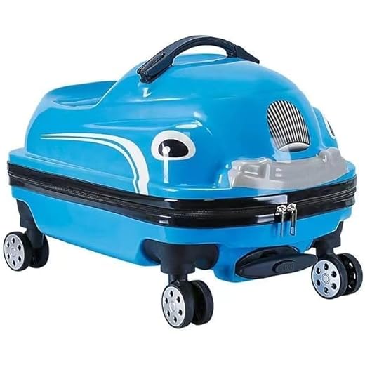 2 in 1 Ride on Trolley Bag for Kids