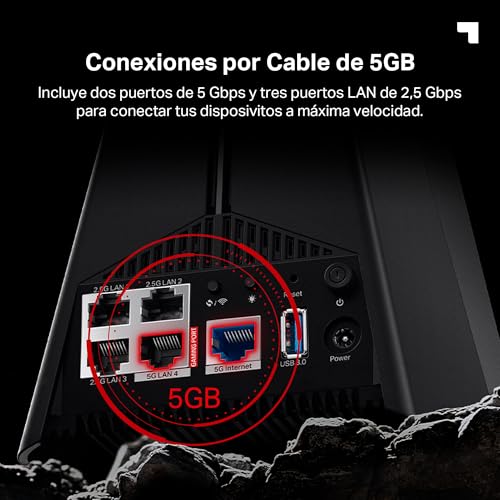 Router Wi-Fi 7 Gaming TP-Link Archer GE550 BE9300 con 5Gbps 5