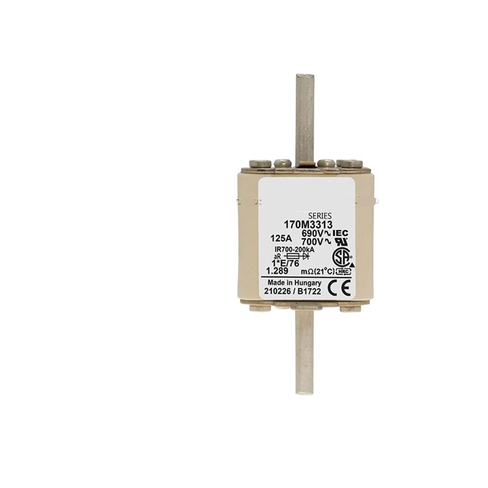 VDOQTLJT 170M3313 170M3315 170M3316 Quick Fuse