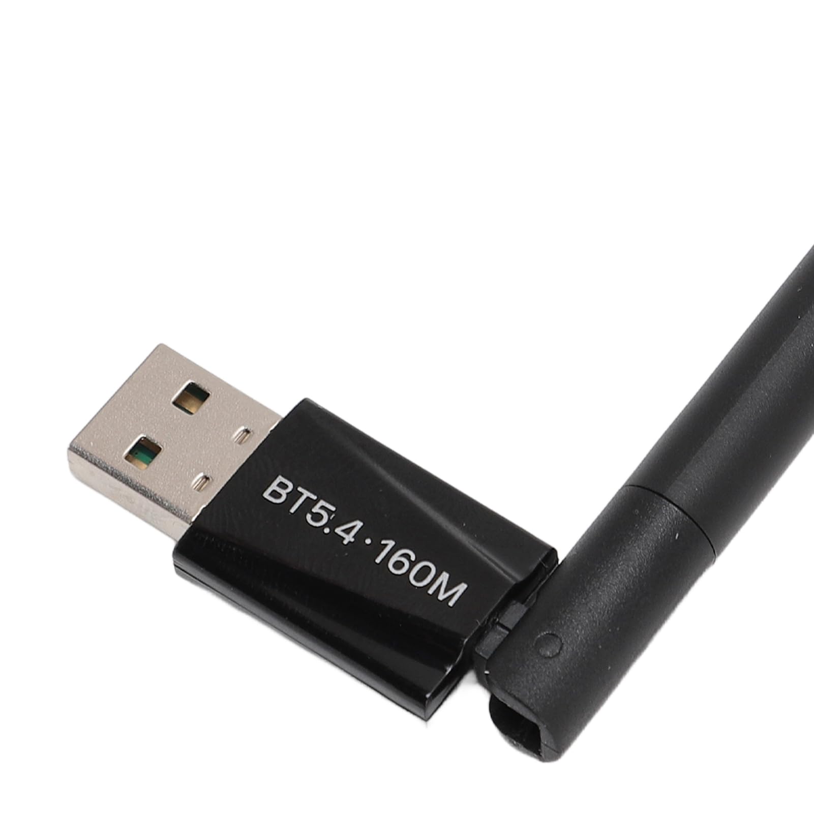 USB Bluetooth 5.4 Adapter for Desktop PC, 180 Degree Rotatable Antenna, 160m Wireless Transfer for Mouse Keyboard Headphones Speakers