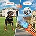 Zahawei Dog Bark Deterrent Devices, Anti Barking Device 3X Ultrasonic Bark Control Device 50ft Range, Rechargeable & Safe Dog Training Tool for Quiet Walks and Peaceful Homes