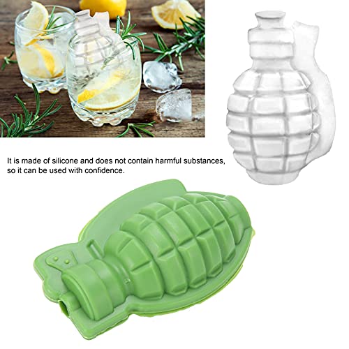Molde de silicona para hielo granada 3D miniatura 4