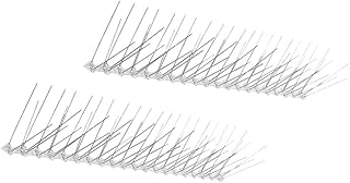 GANAZONO 2 Pçs Anti Espinho Deck Esquilo Pico Pombo Metal Pico Kits Pássaros Aço Pico Pombo Ferramenta De Prevenção Kit Dissuasor Aço Inoxidável Ferramenta Prata