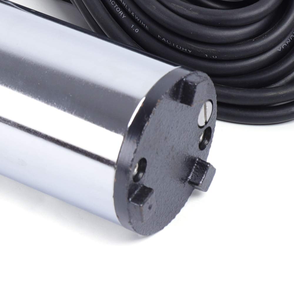 Pompa solare per fontane profonde da 3,1", DC 48 V, 280 W, pompa ad immersione solare, 16 l/min, con cavo da 15 m, alloggiamento in acciaio inox, pompa sommersa per fontane, irrigazione di fattorie