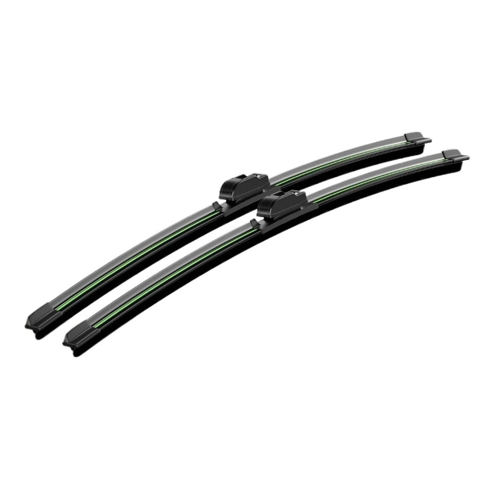 Windshield wipers 2pcs LHD Fit For Chevy Caprice 2011-2016 Front Windshield Window Wiper Blades Accessories(Black-Green)