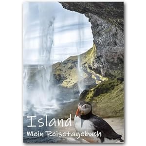 Calmondo Reisetagebuch Island zum Ausfüllen | Tagebuch mit viel Abwechslung, spannenden Aufgaben, tollen Fotos uvm. | gestalte deinen individuellen Reiseführer für Skandinavien | Geschenkidee