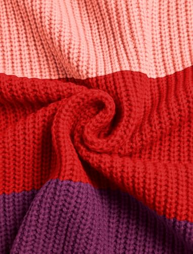 Image of ZAFUL Sweaters for Women Off Shoulder Knit Sweater with Long Sleeve Loose Pullover Jumper Tops