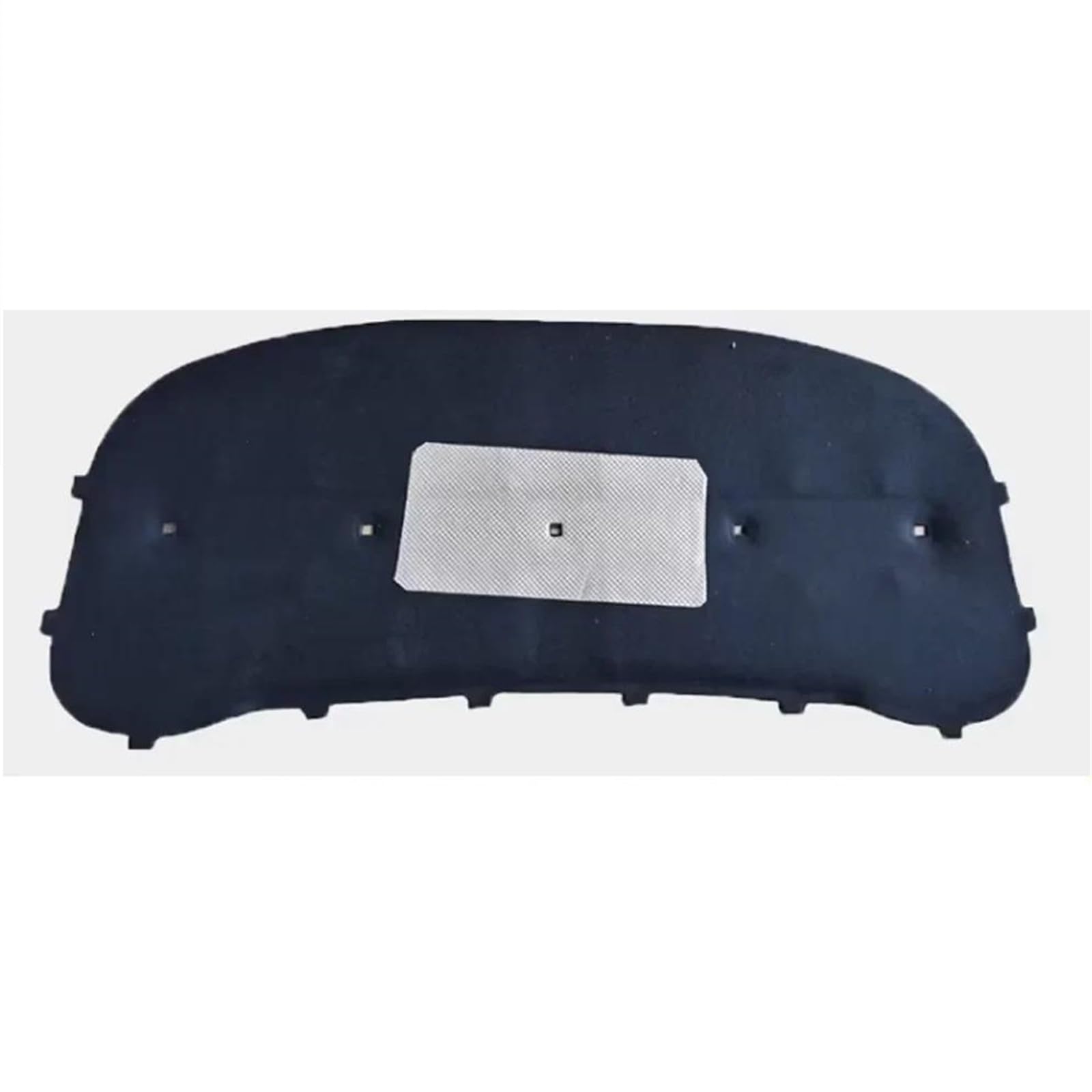 Mat Car Hood Insulation Pad Engine Cover Liner Cotton Soundproof Heat Part Mat for VW for Caddy 2K for MK3 2004~2015(Style4:07-09 Aluminum foil)