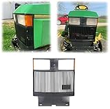 Front Grille Compatible With John Deere 415 425 445 455 Tractor Aftermarket Replacement for Part Number AM116207 (Reflectors are included. Label is NOT included.)