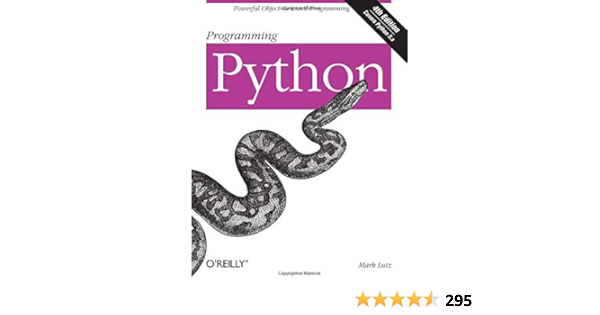 Programming Python: Powerful Object-Oriented Programming