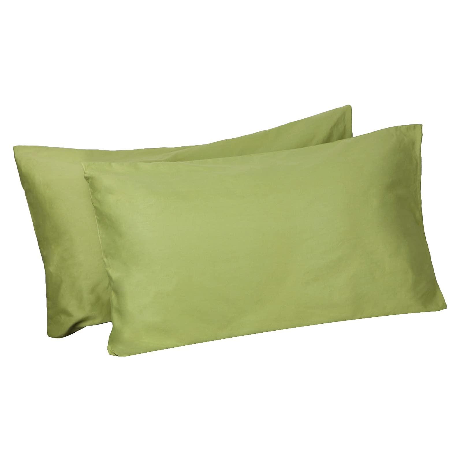 Rockcloud - Fundas de almohada de 100% algodón, tamaño estándar, ultra suaves y frías, hipoalergénicas, paquete de 2