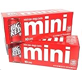 20 Mini Cans Big Red Soda 7.5 oz. - 2 Boxes
