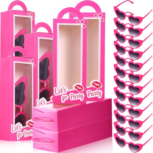 12 Set Pink Doll Gift Boxes Include 12 Party Favor Goodie Box 12 ...