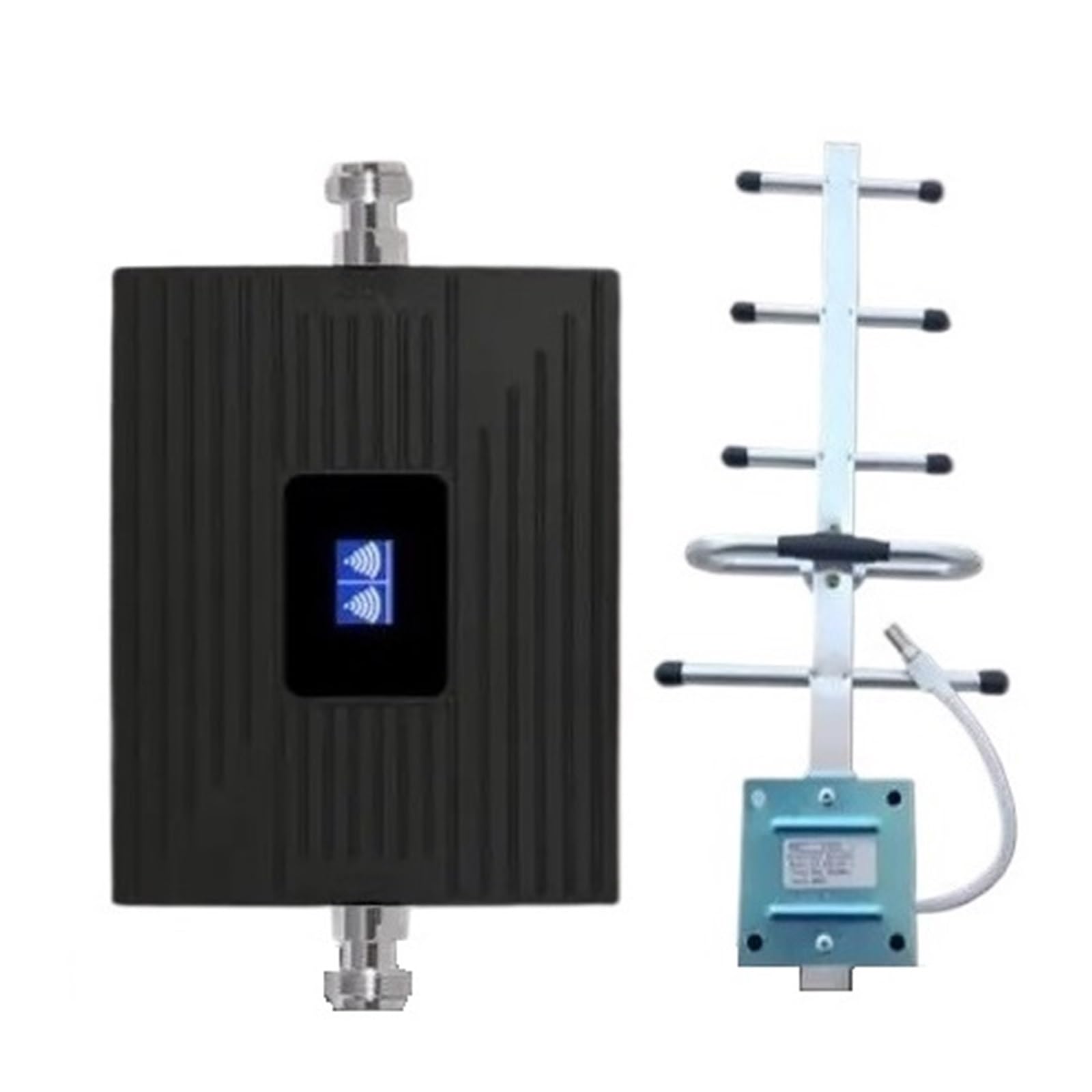 Amplificador De Señal Móvil 3g 4g 5g 700 1800 2100 900 GSM LTE Kit Repetidor Red Banda Dual Para Fácil Amplia Compatibilidad(900 2100 MHz)