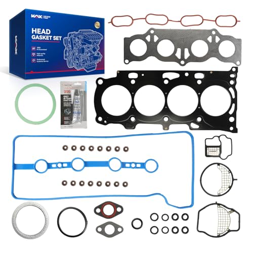 Image of KAX HS26232PT Head Gasket Set Compatible with Toyota Camry 2002-2006, RAV4 2004-2006, Scion tC 2005-2006, Highlander 2001-2006, Solara 2002-2006, for 2.4L Engine Cylinder Head Gasket Kit