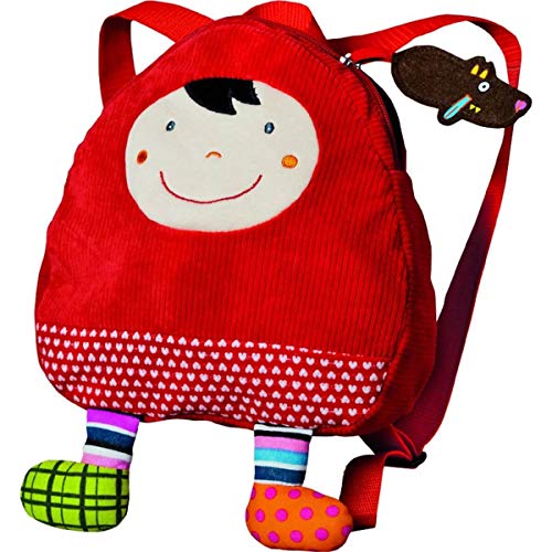 Preisvergleich Produktbild Ebulobo T 'es fou louloup Rucksack rot Riding Hood (Rotkäppchen)