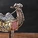 eLymwoo Safari Animals Camel Statue 10.2 Inches Resin Home Decorations Collectible Home Decor Contemporary Modern Colorful Bookshelf Decor Accents