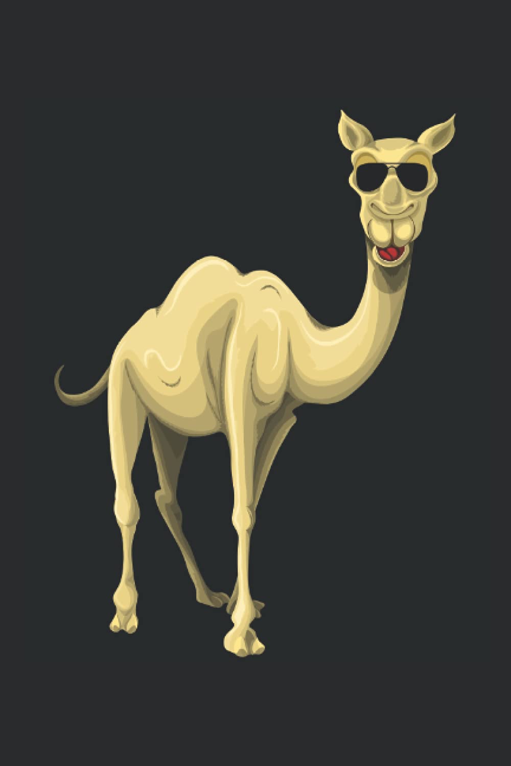 Cool Camel With Sunglasses: College Ruled Notebook For Camel Lovers