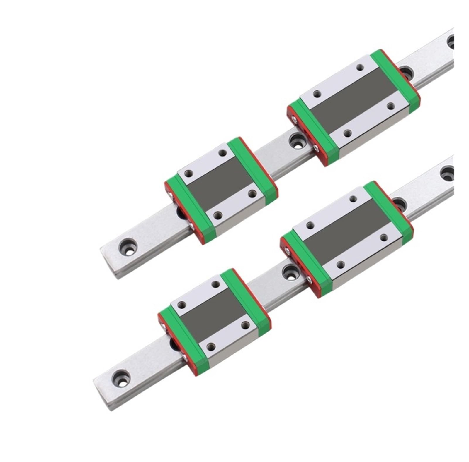 Prowadnica liniowa i wózek przesuwny do drukarki 3D Prowadnica liniowa 2 szt. MGN12 L300/350/450/550/600 mm i 4 szt. długich wózków liniowych MGN12H(100mm)