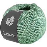 Innovative Garnstruktur für einzigartige Projekte: Ecopuno von Lana Grossa verbindet eine edle Netzgarnstruktur aus Baumwolle mit einer Füllung aus feinster Merino- und Alpakawolle, was zu einem leichten, aber warmen Garn führt, das ideal für ganzjährige Projekte ist.