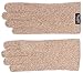 EEM women's knitted gloves, soft wool, 3M Thinsulate thermal lining, cable knit