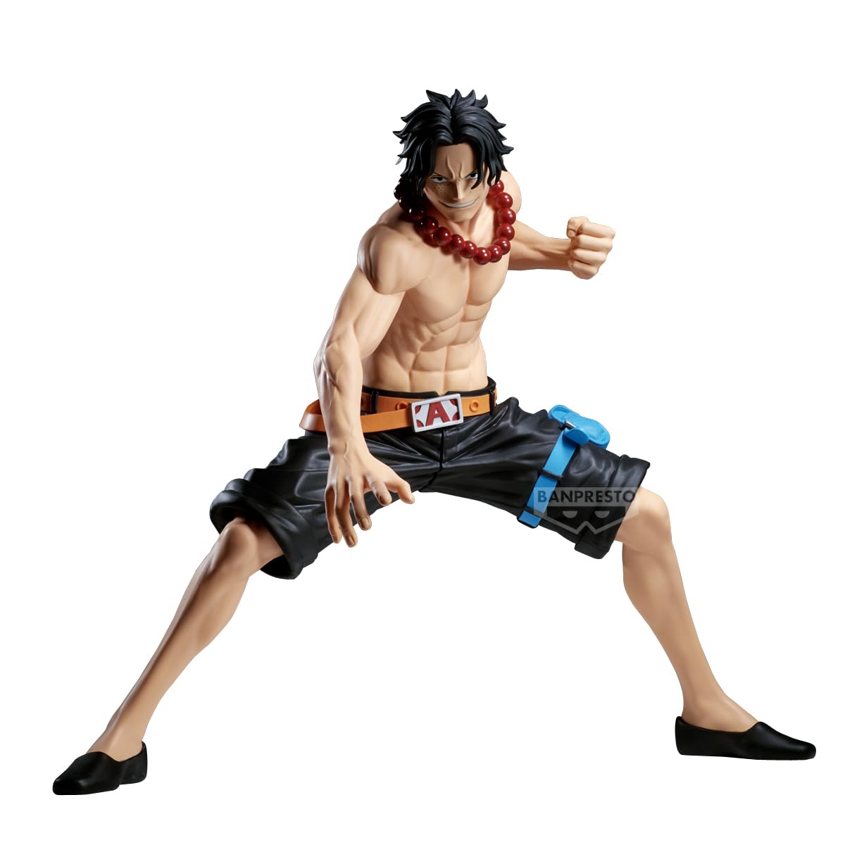 Banpresto Portgas D. Ace One Piece Collectible Action Figure - Grandist 20 cm, BP29392P, Multicolor, Optima for Anime Fans