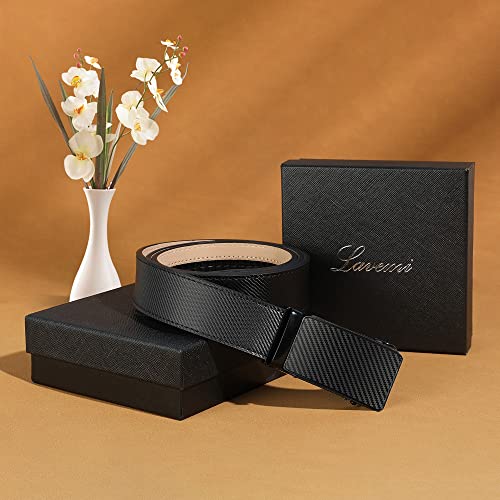 Image of Lavemi Men's Real Leather Ratchet Dress Casual Belt, Cut to Exact Fit,Elegant Gift Box