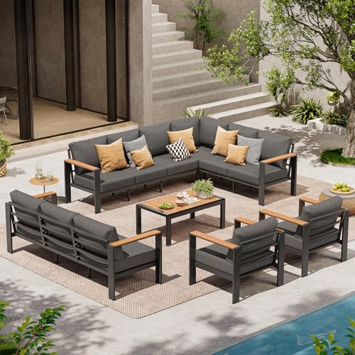 Image of Aluminum Outdoor Patio Furniture Set,