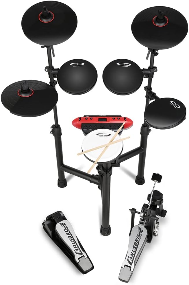 Carlsbro CSD130R Electronic Drum Kit Premium Electric Drums Set for