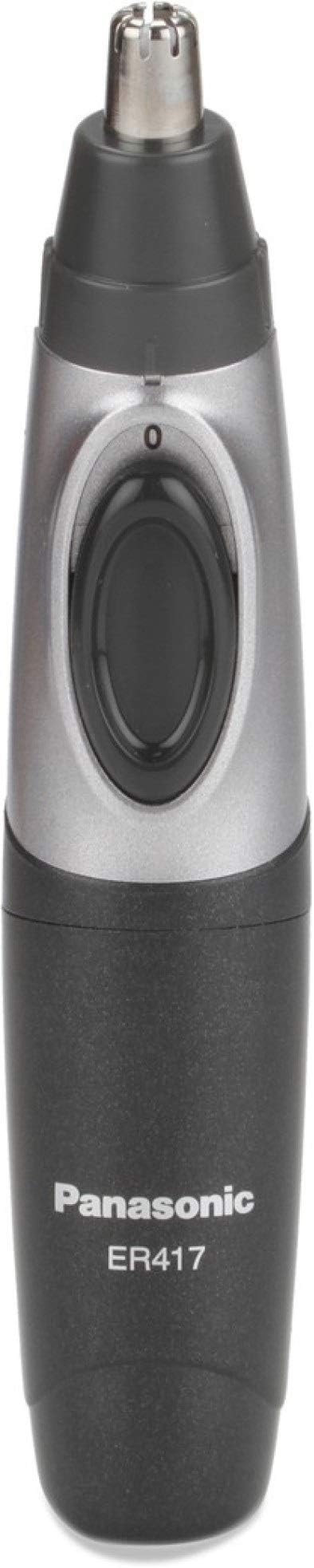 ER417K44B Cordless Nose and Hair Battery Operated Ergonomic Design Trimmer, Black