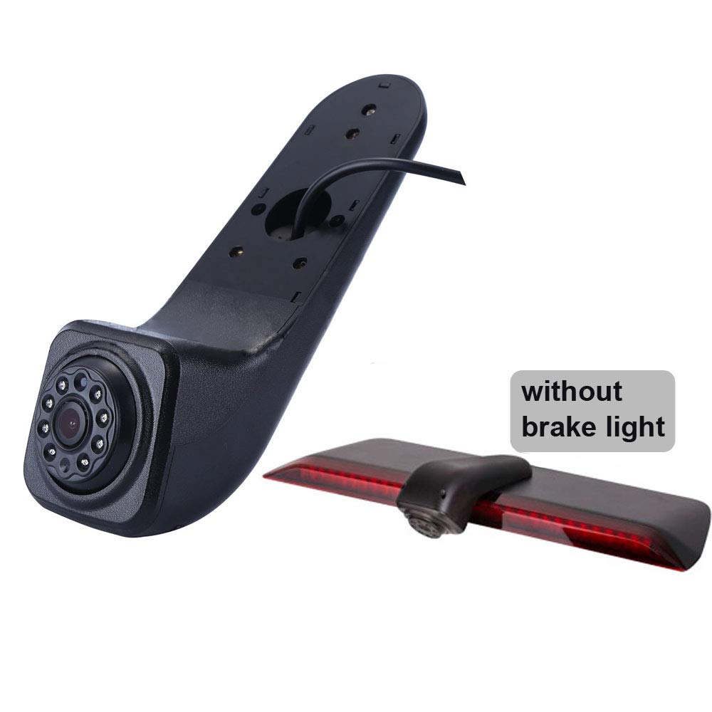 Transporter Van HD IR Night Vision Brake Lamp Reverse Camera Car Third Roof Top Mount Brake Light Car Rear View Camera Backup Camera for VW Crafter 2017 Retrofit - Image 2
