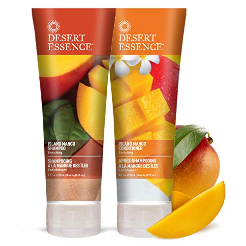 Desert Essence - Shampooing et Après-Shampooing à la Mangue des Iles - Pack duo - 2 x 237mL