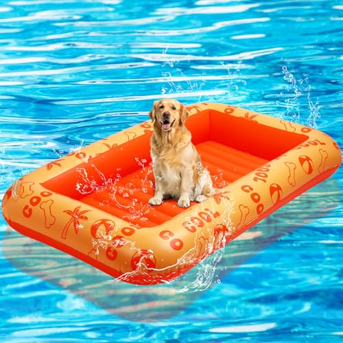 JellyArch Dog Float for Summer Pool 60