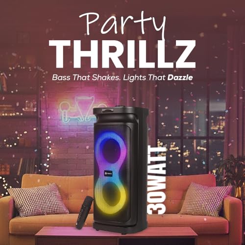 Toreto Store Toreto Party Thrillz 30W Bluetooth Speaker with Karaoke - Image 3