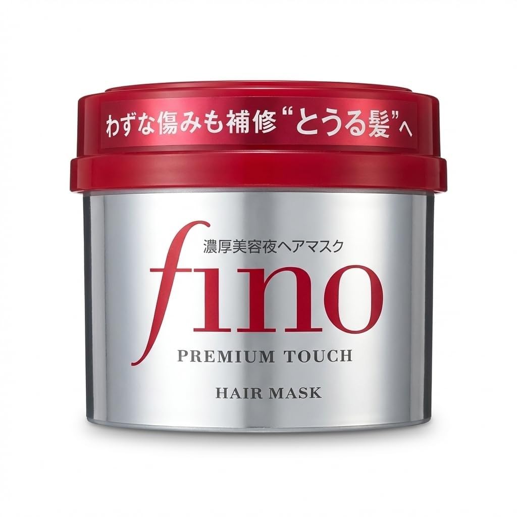 Lote de 2 envases de 230 g - Fino Premium Touch Hair Mask
