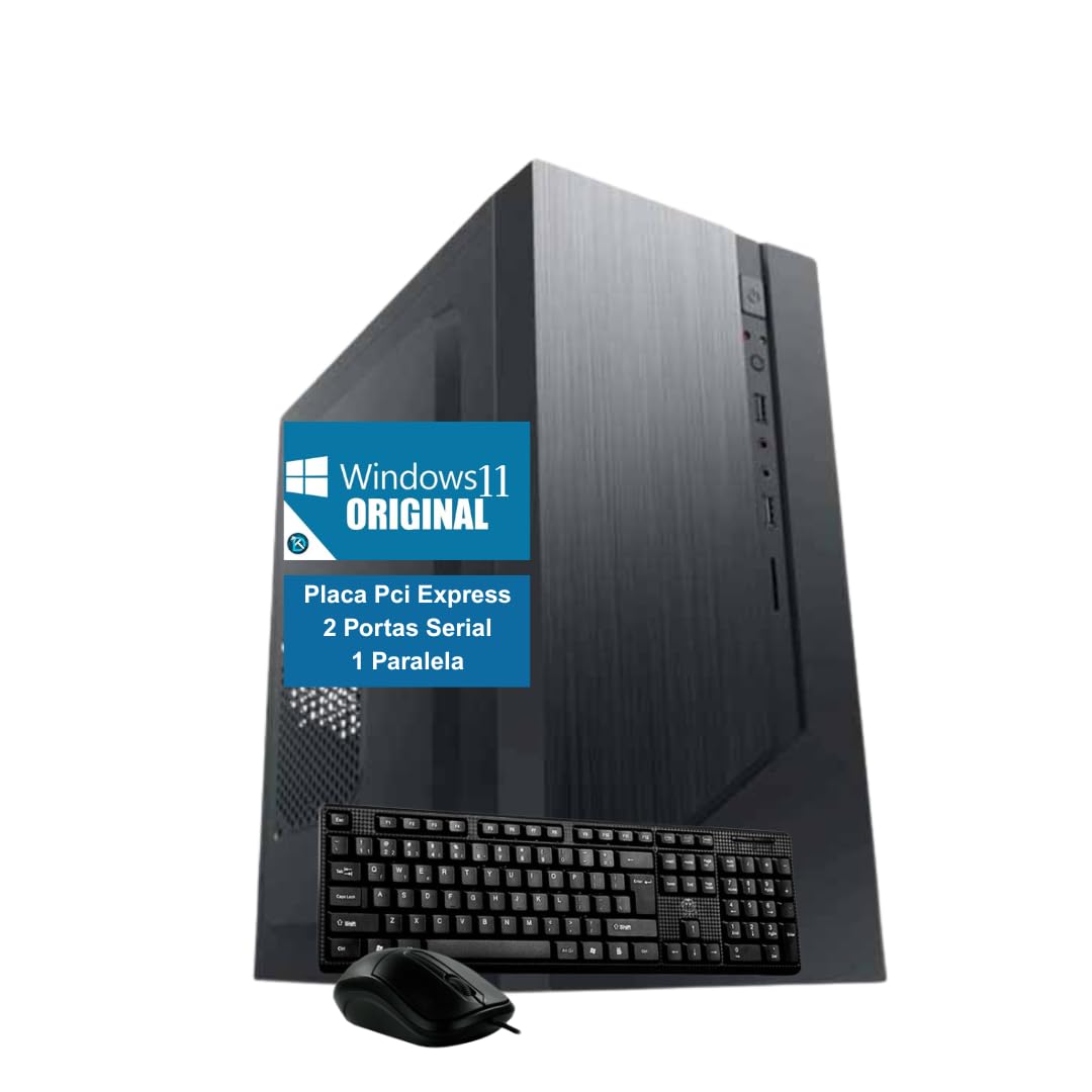 PC DESKTOP I5 2400 H61 16GB RAM SSD 240GB - 2 PORTAS SERIAL E 1