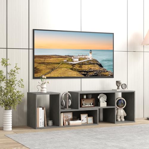 GIANTEX Fernsehschrank TV-Schrank frei kombinierbar, TV-Board Sideboard...