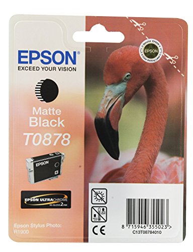 Cartouche d'encre noire mate Epson 1 ml pour imprimante jet d'encre