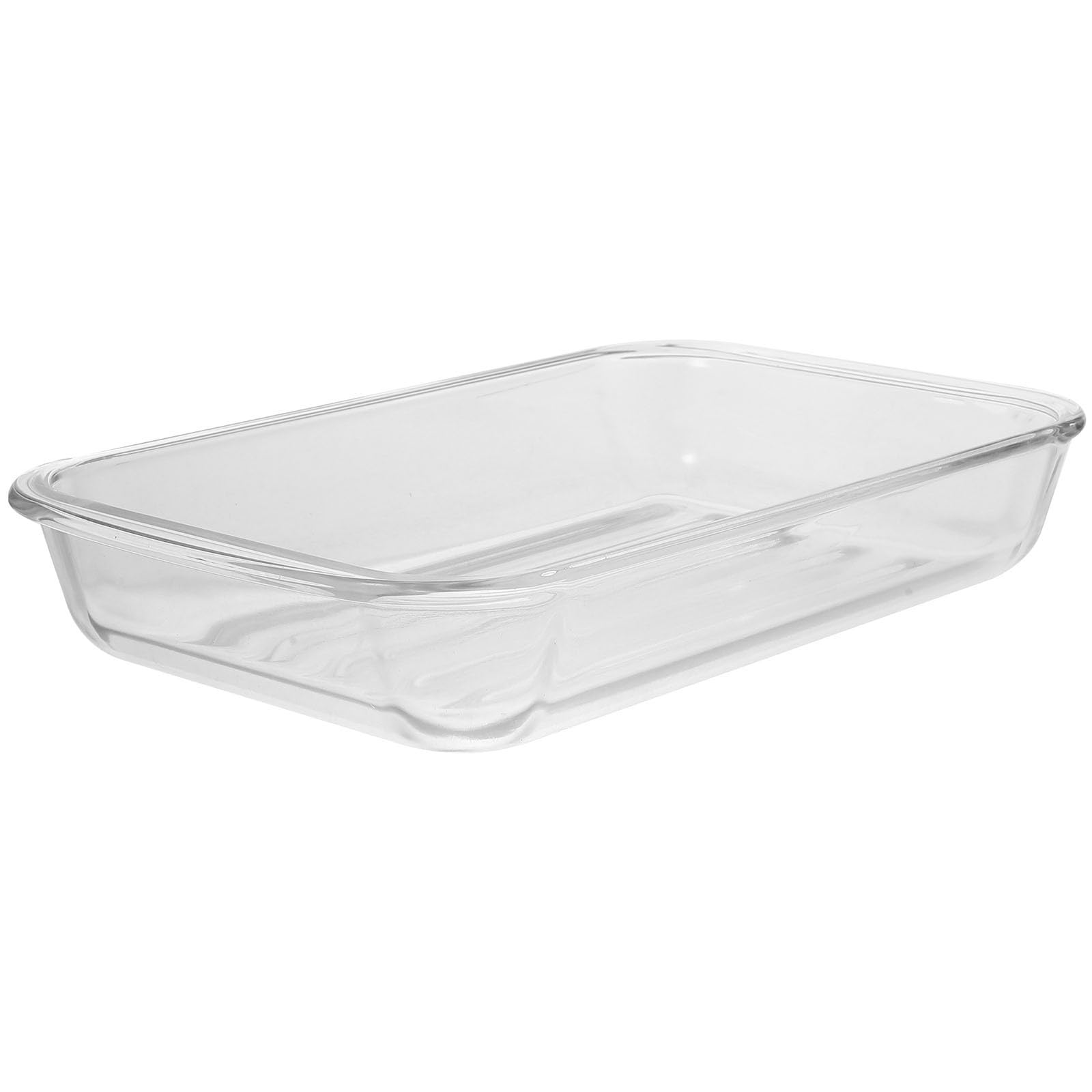Fuente de Horno Ovalada de Vidrio Templado 1, 5 L para Hornear