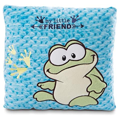NICI Frog Cuddly Cushion for Kids Cover