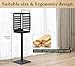 Braiding Hair Rack Hair Extension Holder,2 Sided Standing Hair Stand,Rotating Hair Braiding Stand,160 Pegs Standing Braiding Braid Rack,Wooden Braid Rack for Hair Braiding with Tray for Hair Stylist Zeifnot