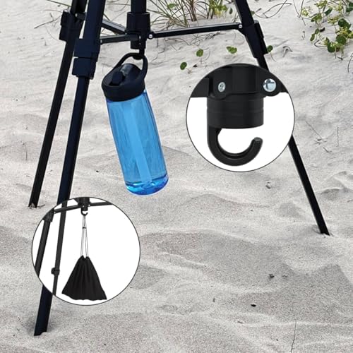 Creative Mark Apex Tripod for Camera - Lightweight Aluminum Camera Tripod Stand with 360° Pan, 90° Forward Backward & Side Tilt, Adjustable Height, Quick-Release Plate and Nylon Carrying Case - Image 5