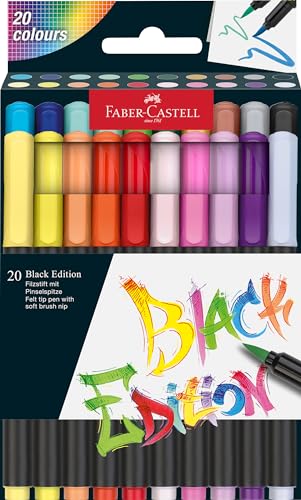 Faber-Castell 116452 Set 20 Pennarelli Punta Pennello