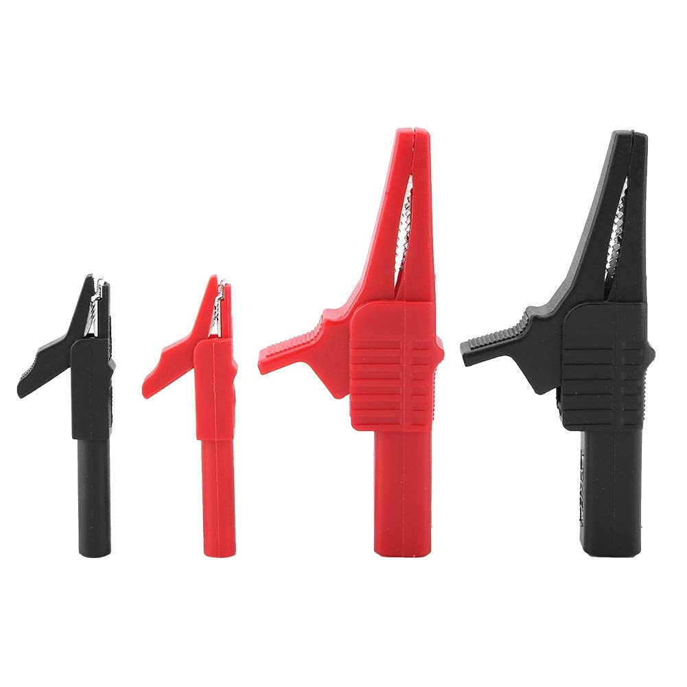28Pcs Bananenstecker Austauschbarer elektronischer Messleitungssatz mit Multimeter-Messkabel mit Bananenstecker und Krokodilklemme