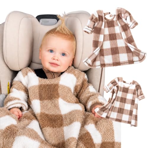 Image of Buckle Me Baby Cozy Car Seat Blanket -Wearable Car Seat Blankets for Babies