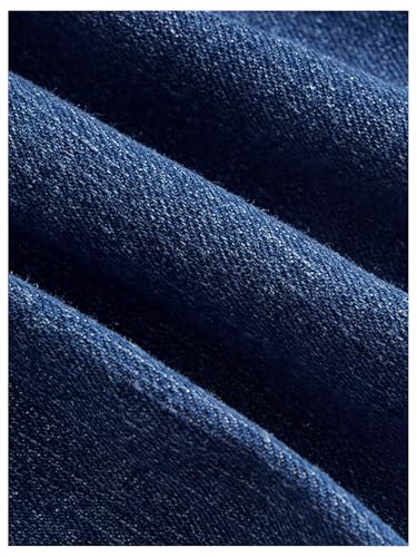 SweatyRocks Women's Plus Size Strapless Denim Ruffle Top Camisole Peplum Y2K Jean Tube Tops3