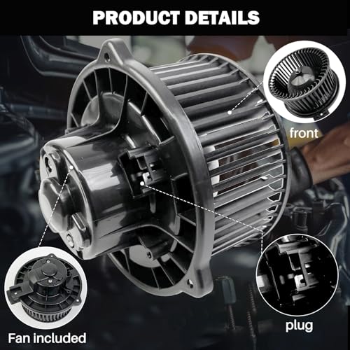 Image of 700227 AC Heater Blower Motor Fan Assembly Fit for Mazda cx-7 2009 2010 2011 2012 EG2261B10, MA3126107