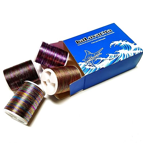 Kalavarma 8-Pack 240-Yard Metallic Thread