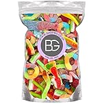 100% Halal BG Quality Pick & Mix Sweets - Large Retro Candy Sweeties 800g Pouch Gummy Jelly Fizzy Chewy Pick n Mix
